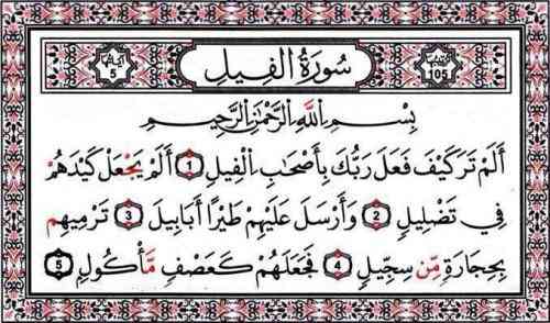 تعبیر سوره فیل در خواب توسط ابن سیرین تعبیر سوره فیل در خواب توسط ابن سیرین